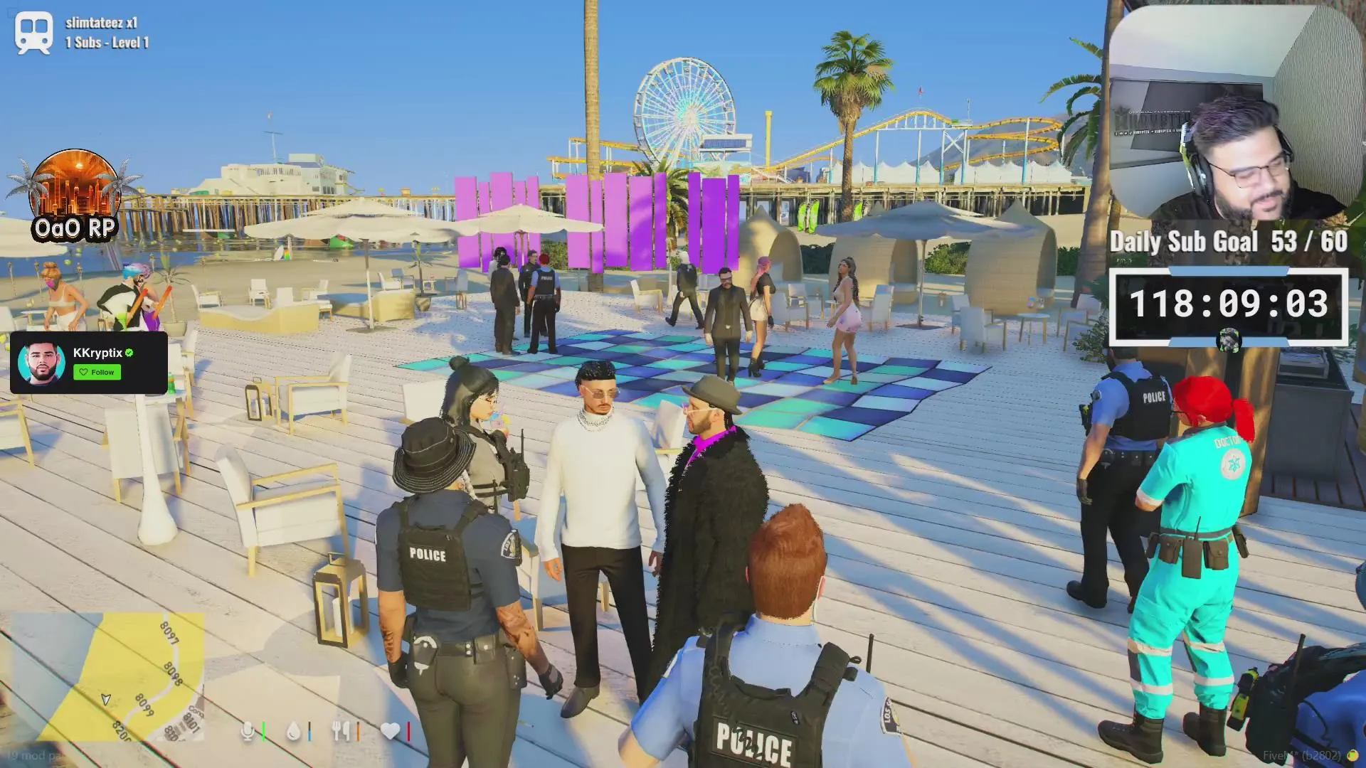 SUBATHON DAY 3! | Deebo / Ahmed Khan | OaO RP ! | KICK PARTNER!